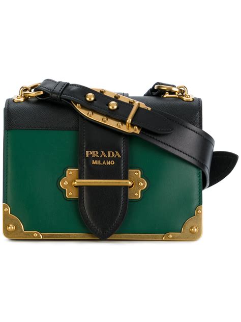 small yellow prada bag|prada cahier bag green.